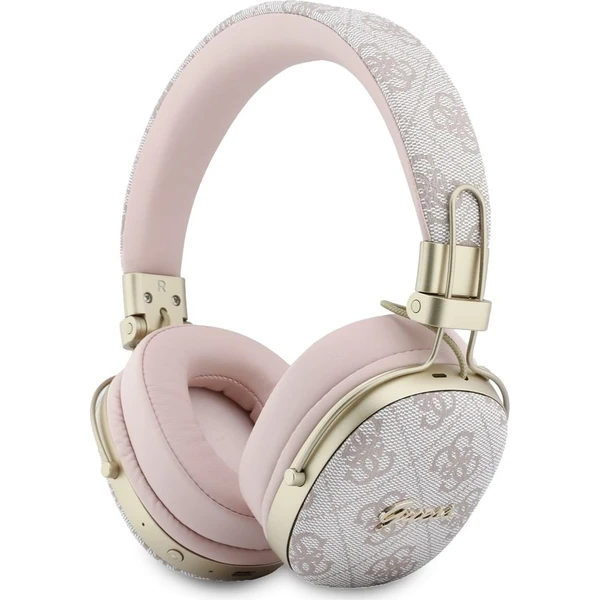 Guess 4G Metal Script Logo ENC Bezdrôtová Slúchadlá Pink - Slúchadlá - Hlavný obrázok