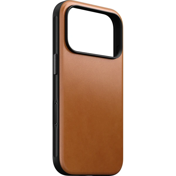 Nomad Modern Leather (Horween) MagSafe kožený kryt iPhone 17 Pro/18 Pro Saddle - Puzdra - Obrázok 7c9b46ab83c14d11a9bf700a8e4fa9a4