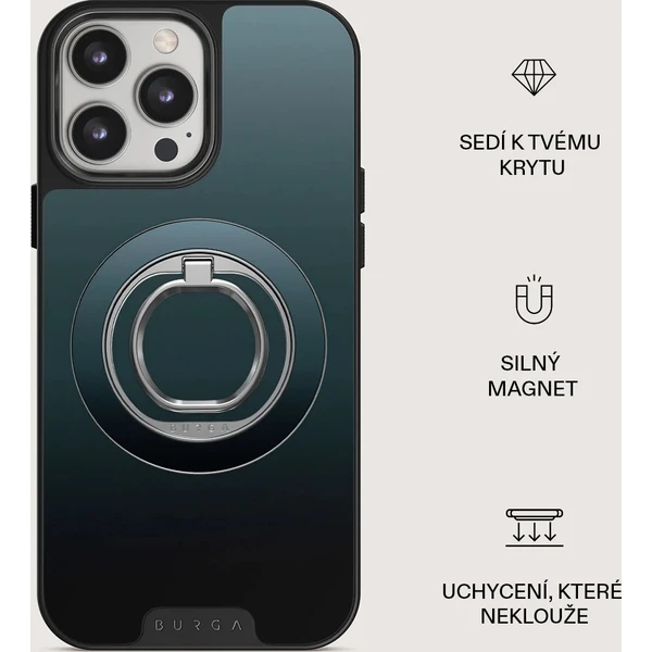 Burga Magnetic Ring držiak Black Hole strieborný - Držiaky - Obrázok 7ca4ce776b254617ac383a85e65cc46f