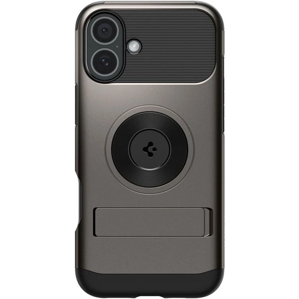 Spigen Slim Armor MagSafe kryt iPhone 16 gunmetal - Puzdra - Obrázok 7cd3c8b70ddd4c3eb6af39f18ca6bddf