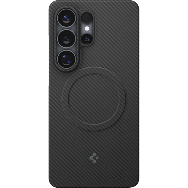 Spigen Air Skin Aramid MagSafe kryt Samsung Galaxy S26 Ultra čierny - Puzdra - Obrázok 7cdad2c65b2a4fa3904bf36a84dcd488