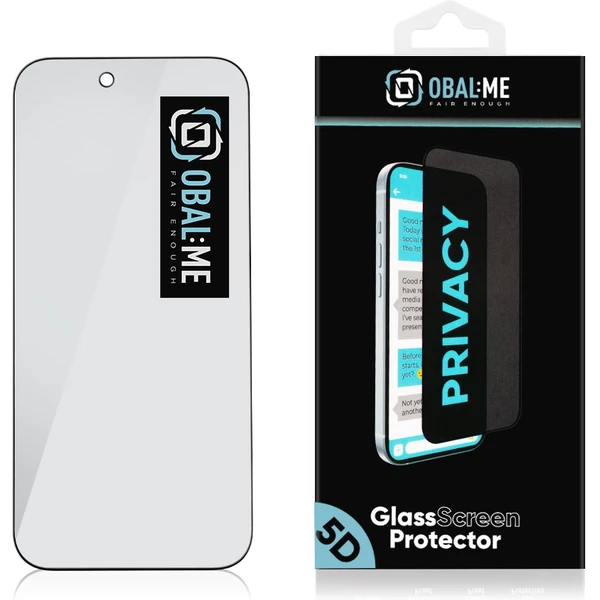 OBAL:ME Privacy 5D tvrdené sklo Apple iPhone Air čierne - Ochranné fólie a sklo - Obrázok 7cfacb3270c2420db231585699dce306