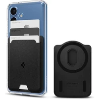 Spigen Urban Fit Wallet MagSafe peňaženka Samsung Galaxy S25 čierne - Peňaženky