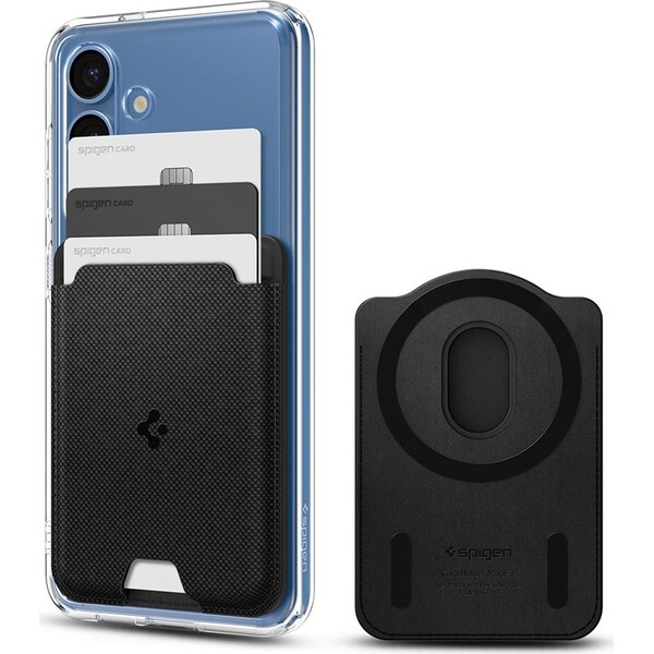 E-shop Spigen Urban Fit Wallet MagSafe peňaženka Samsung Galaxy S25 čierne