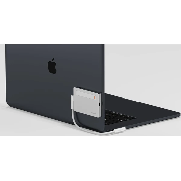 SHARGE Disk Plus SSD puzdro s USB-C káblom strieborné - Puzdra - Obrázok 7d242be35f004db9a02873efaeb9c935