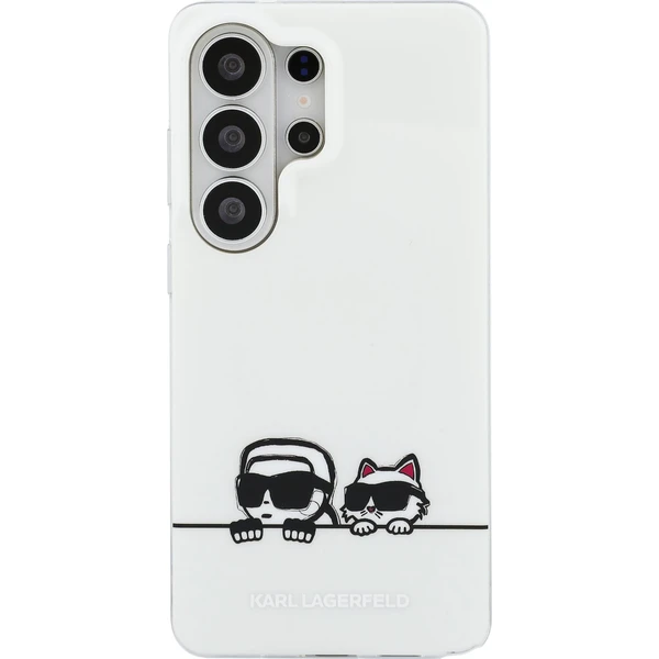 Karl Lagerfeld IML K&CH Peekaboo Logo Magnetický kryt Samsung Galaxy S26 Ultra biely - Puzdra - Obrázok 7d2b86e7d6bf4b158e5b30963b082ff8