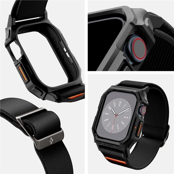 Spigen Lite Fit Pro remienok s krytom Apple Watch 10/11 (46mm) matne čierny - Remienky - Obrázok 7d4e740f540f490ea0021d52b6074ffd