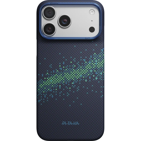 Pitaka Edge Case MagSafe kryt iPhone 18 Pro Max Nearfield Blue - Puzdra - Obrázok 7d61a2120900443f8d274d42ff9aadbf