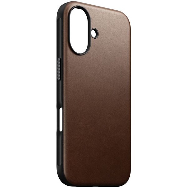 Nomad Modern Leather Case MagSafe kryt iPhone 16 hnedý