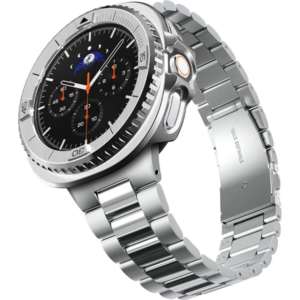Spigen Bezel Tune Pro (Pilot) krúžok Samsung Galaxy Watch8 Classic 46mm strieborný - Puzdra - Obrázok 7db4c46fa909460591dd3bcd7a7c1dba
