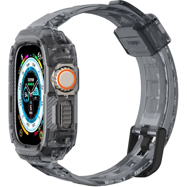 Spigen Rugged Armor Pro remienok s puzdrom Apple Watch Ultra 3/2/1 (49mm) dymový - Puzdra - Obrázok 7dbdce3c9971420784460a56cb845b99