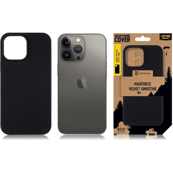 Tactical MagForce Velvet Smoothie Kryt pre Apple iPhone 13 Pro Max Asphalt - Puzdra - Obrázok 7dc0709fd861483c9c06792b8aa6065e