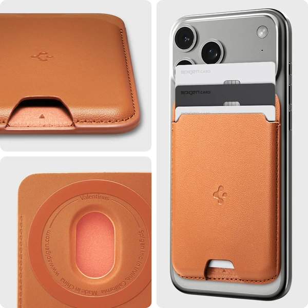 Spigen Valentinus MagSafe Wallet 3 Card peňaženka metallic orange - Peňaženky - Obrázok 7dc79a9d868c477093965b6e8a382bfd