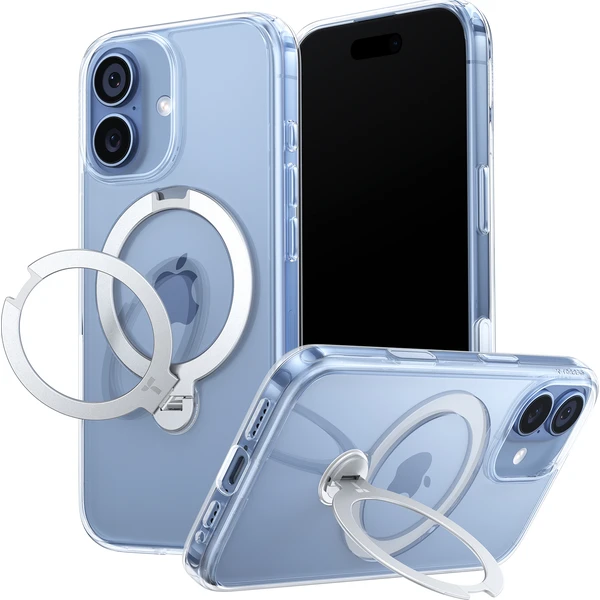 Torras Ostand Q3 Spin MagSafe kryt iPhone 17 priehľadný - Puzdra - Obrázok 7dd5704d91cb4fcca1a9863e88f17ce6