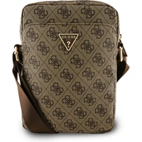 Guess PU 4G Triangle Logo Taška 8" Brown - Puzdra