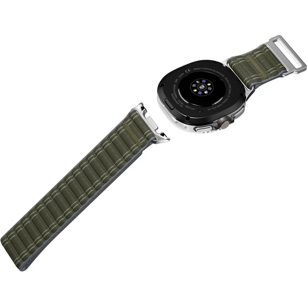 Spigen Fabric Band remienok (suchý zips) Samsung Galaxy Watch8 46/44/40mm zelený - Remienky - Obrázok 7decbb2e4bc84913a782bdb67ce1115f