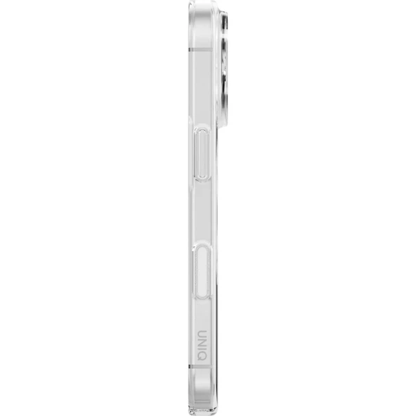 UNIQ Airsuit MagClick MagSafe kryt iPhone 17 Pro Lesklý priehľadný/biely - Puzdra - Obrázok 7e1432c52056443eac2d6cdfe96318c7