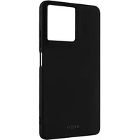 Zadný pogumovaný kryt FIXED Story pre Motorola Moto G75 5G, čierny - Puzdra