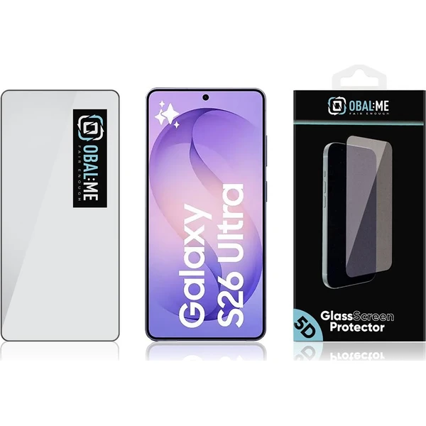 OBAL:ME 5D tvrdené sklo Samsung Galaxy S26 Ultra čierne - Ochranné fólie a sklo - Obrázok 7e19682fa8244d56b44715d9003ab0e9