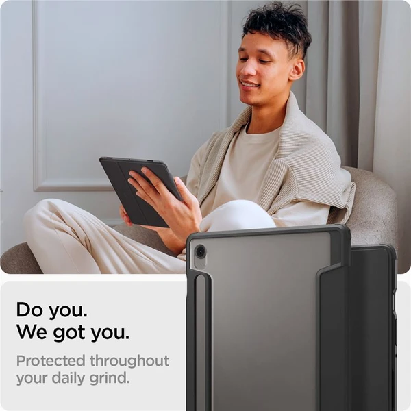 Spigen Ultra Hybrid Pro púzdro Samsung Galaxy Tab S10 FE čierne - Puzdra - Obrázok 7e1d0b145afa41ab92df47b53763869b