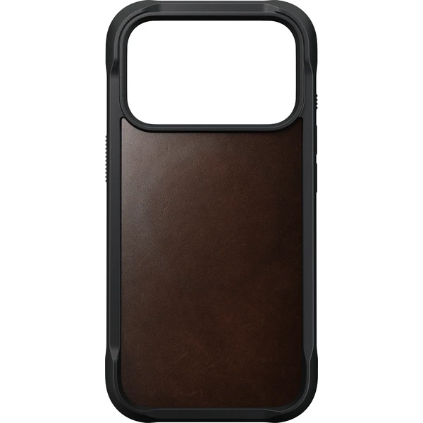 Nomad Rugged Leather (Horween) MagSafe kožený kryt iPhone 17 Pro/18 Pro Rustic Brown - Puzdra - Obrázok 7e3b4bf8afc642db8c8b10b6cf325216