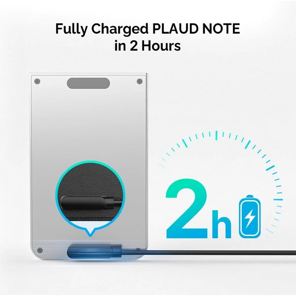 Plaud Note Accessory Kit nabíjací kábel a MagSafe klip čierny - Nabíjačky - Obrázok 7e4923aaaa654e30b98f9f337593f723