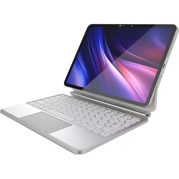 FIXED Typee Alu pouzdro s bezdrátovou klávesnicí iPad Pro 11" (18-22)/iPad Air (20-26), CZ, bílé - Puzdra s klávesnicou - Hlavný obrázok