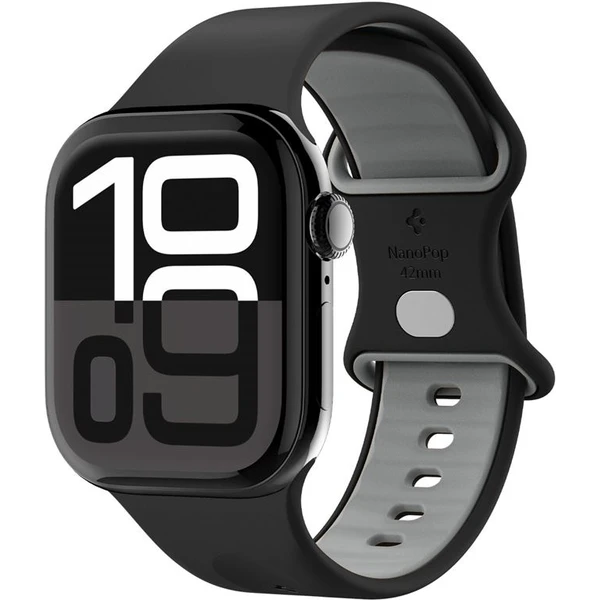 Spigen Nano Pop Band remienok Apple Watch 42/41/40mm čierny/sivý - Remienky - Obrázok 7e807764baf044da9eecc3265eec2929