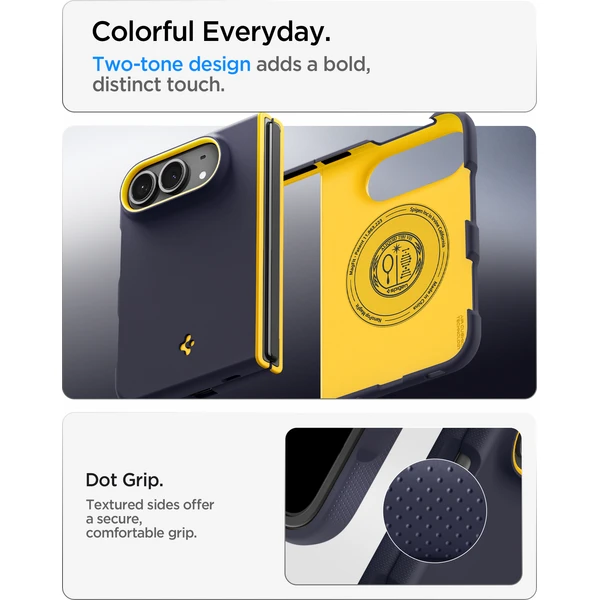 Spigen Nano Pop MagSafe kryt iPhone 18 Fold blueberry navy - Puzdra - Obrázok 7e908c20cd0249aab854370feb9297d1