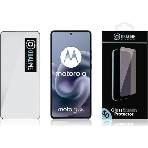 OBAL:ME 5D Tvrdené Sklo pre Motorola G86/G86 Power čierne - Ochranné fólie a sklo - Obrázok 7ecd38c345d74933861c49de18cb6c03