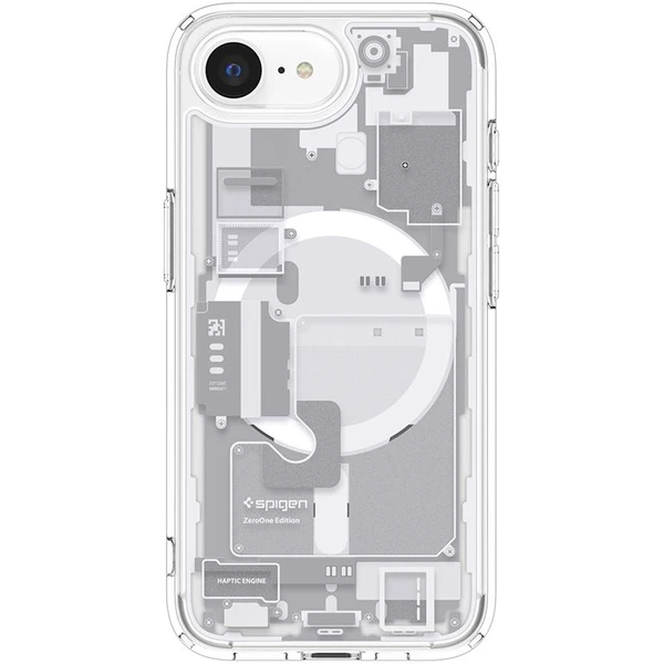 Spigen Ultra Hybrid MagSafe kryt iPhone 17e/16e zero one white - Puzdra - Obrázok 7ecee00db8784532a354dbc43a26cfe1