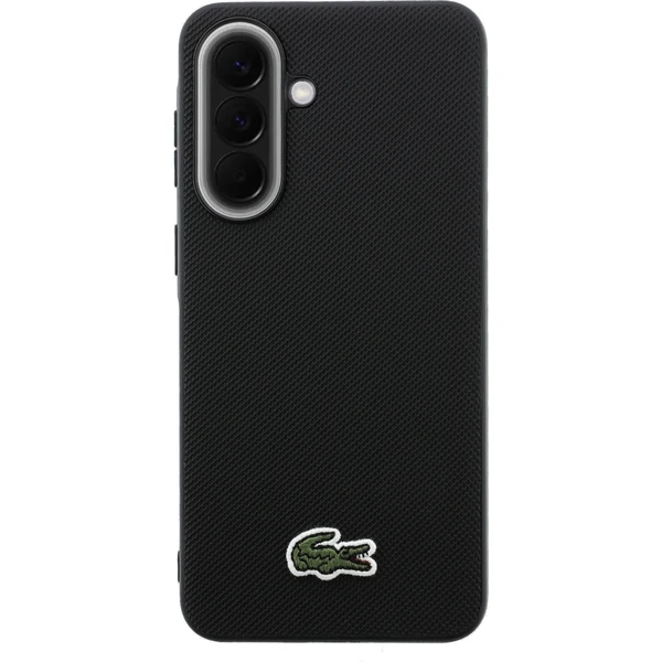 Lacoste Iconic Petit Pique Woven Logo MagSafe kryt Samsung Galaxy A57 čierny - Puzdra - Obrázok 7ed32bd1fd5e4c2294fdceff553047f7
