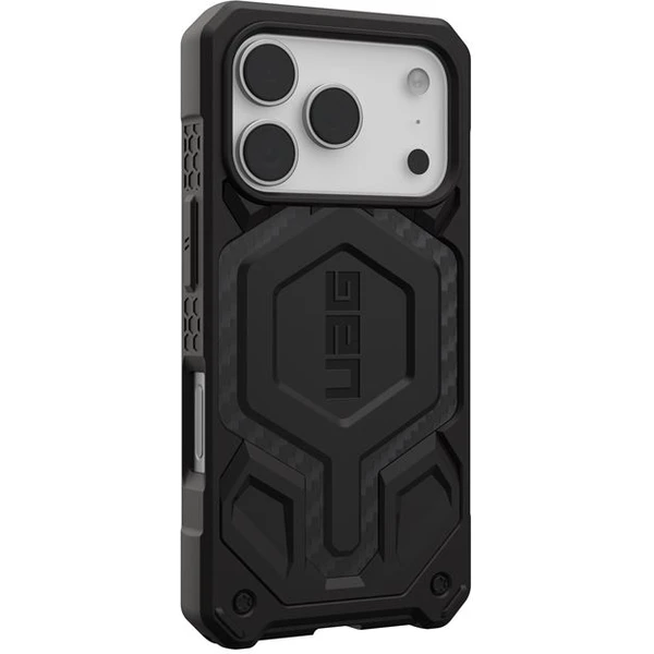 UAG Monarch Pro MagSafe Carbon Fiber kryt iPhone 17 Pro čierny - Puzdra - Obrázok 7ee6cf1e85b043069db7a4db4d22b847