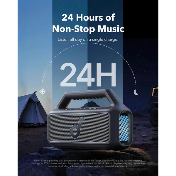 Anker Soundcore Boom 2 bezdrôtový reproduktor čierny - Reproduktory - Obrázok 7f5892e66f044119a9c715f173164866