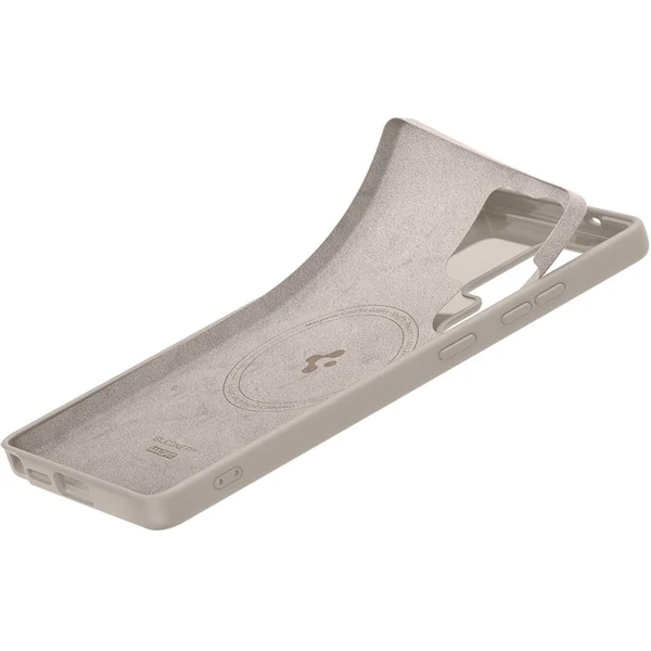 Spigen Silicone Fit MagSafe kryt Samsung Galaxy S25 Ultra prírodný titán - Puzdra - Obrázok 7f619c3dfcfc4bda9ac0563a07dbdadb