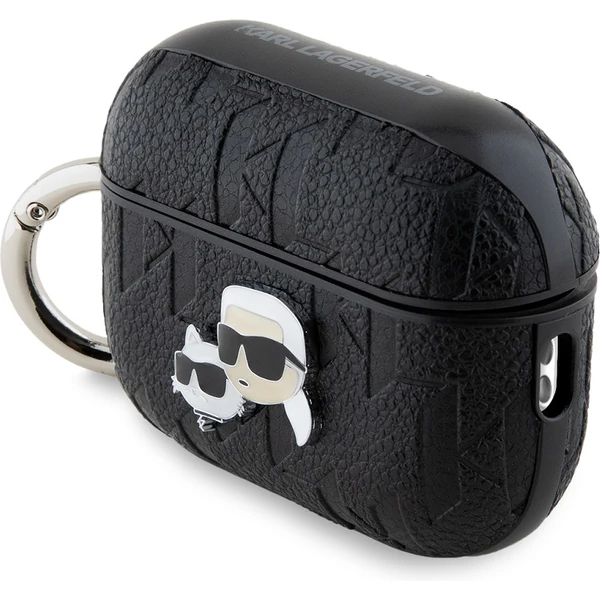 Karl Lagerfeld PU Embossed Karl and Choupette Heads puzdro AirPods Pro 2 čierne - Puzdra - Obrázok 7f712721dbf743a881c1d80e3828256f