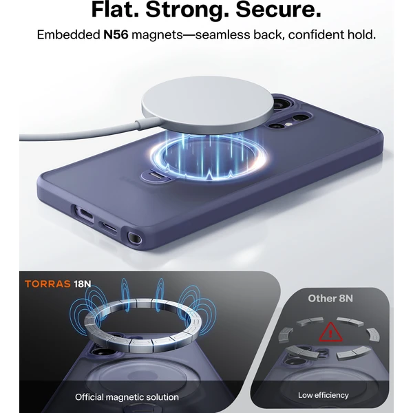 Torras Ostand Q3 Spin MagSafe kryt Samsung Galaxy S26 Ultra violet surge - Puzdra - Obrázok 7f73317f31fe4a4396df48214c77b9c1