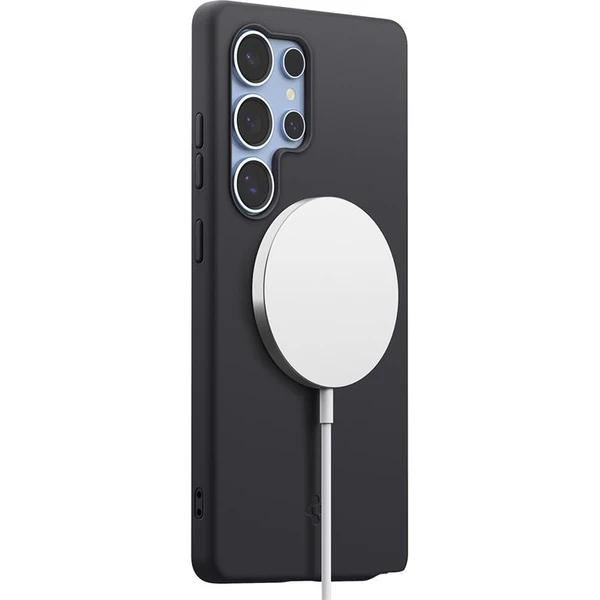 Spigen Silicone Fit MagSafe kryt Samsung Galaxy S25 Ultra čierny - Puzdra - Obrázok 7f7860ab1504480a8f5c722461c2615d