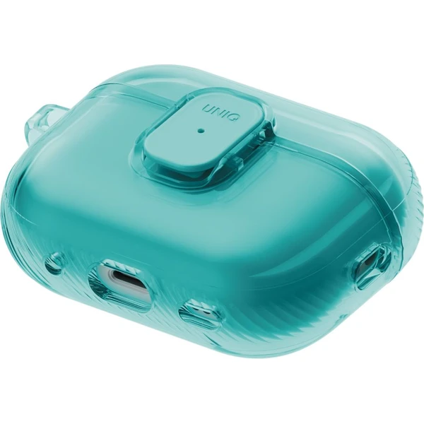 UNIQ Glase Pro Lock Case púzdro AirPods Pro 3 tyrkysové - Puzdra - Obrázok 7f83de4f074c43bf938cd9294d0f560f