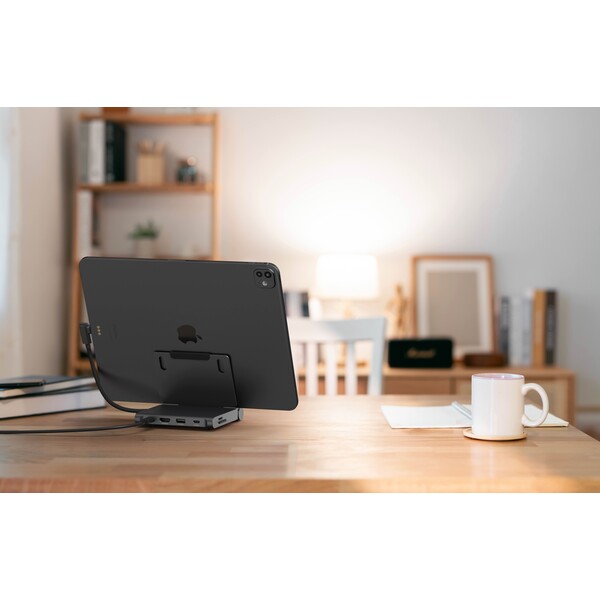 Satechi OntheGo Foldable Stand Hub dokovací stanice pro iPad (100W) vesmírně černá - Dokovacie stanice - Obrázok 7f89dcaa61a642deab757fdccf1b4b79