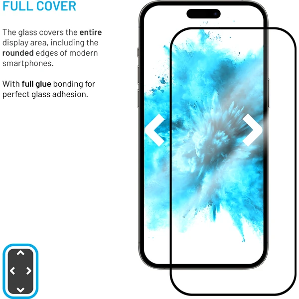 FIXED 2,5D Full-Cover ochranné sklo s aplikátorom Xiaomi Redmi A7 Pro 4G, 2 ks, čierne - Ochranné fólie a sklo - Obrázok 7fb4012f71204ac8839c589499e5f804