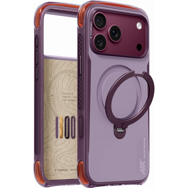 Torras Ostand Q3 Air Pro, violet summit purple - iPhone 2026 Pro - Puzdra - Obrázok 7fb77634818f479dbac5edfc6f6b5573