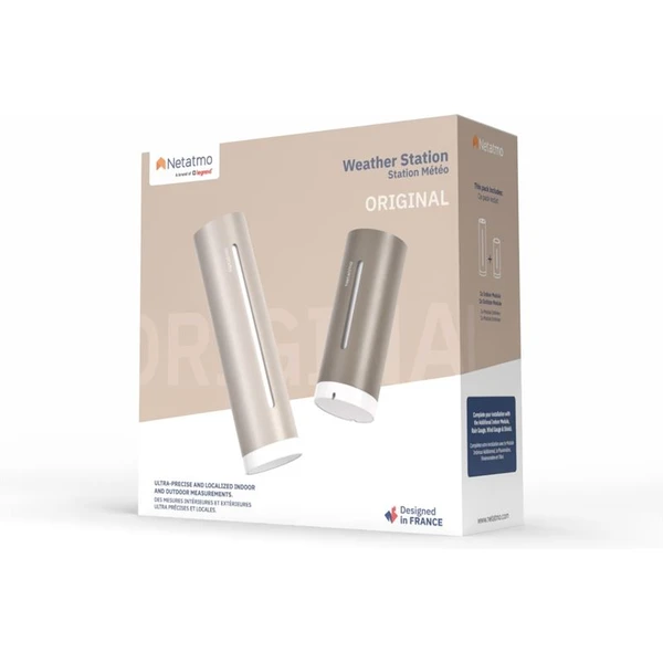 Netatmo Weather Station ORIGINAL V2 inteligentná meteostanica piesková - Meteorologické stanice - Obrázok 7fdb17ec10f84aa798aafb0829358a94