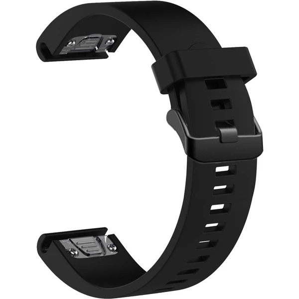 Silikónový remienok FIXED Silicone Strap pre Garmin QuickFit 20mm, čierny - Remienky - Obrázok 7fee9fdc507245788ba0e7548b282927