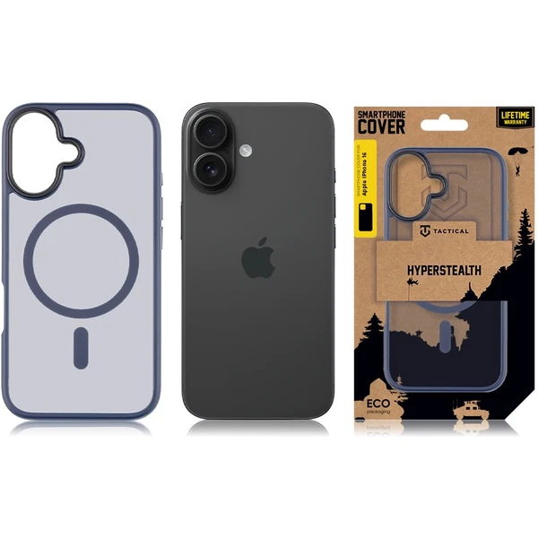 Tactical MagForce Hyperstealth Kryt pre iPhone 16 Deep Blue - Puzdra - Obrázok 7ff6fa06cdd2467baf3b84297fdc0d95