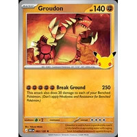 Groudon (30C 082) - 30th Celebration [Holo] - Kusové karty