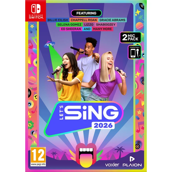 Let's Sing 2026 + 2 mikrofóny (Switch) - Hry na Nintendo Switch - Hlavný obrázok