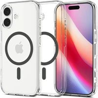 Spigen Ultra Hybrid MagSafe kryt iPhone 17 clear graphite - Puzdra