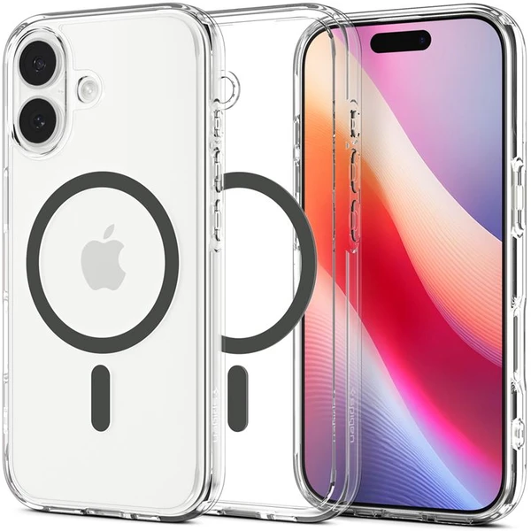 Spigen Ultra Hybrid MagSafe kryt iPhone 17 clear graphite - Puzdra - Hlavný obrázok