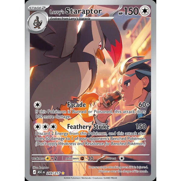 Larry's Staraptor (ASC 249) - Ascended Heroes [Holo] - Kusové karty - Hlavný obrázok